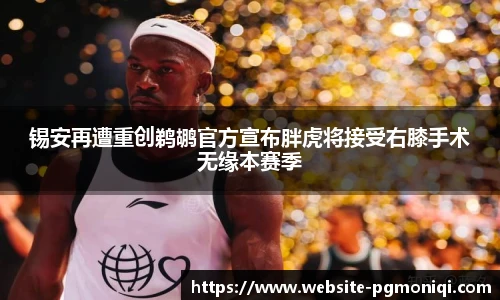 锡安再遭重创鹈鹕官方宣布胖虎将接受右膝手术无缘本赛季